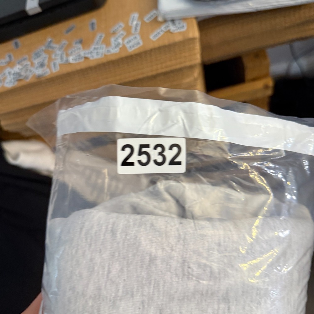 Skims Sweatshirt Womens XL Gray Pullover Yoga Dance Athleisure Crew Y2K Fleece - Picture 8 of 8